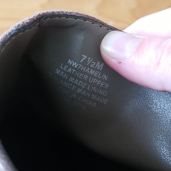 Nine West Western Suede Leather Ankle Boot - Picture 6 of 12